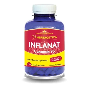 Inflanat Curcumin95, 60cps, Herbagetica
