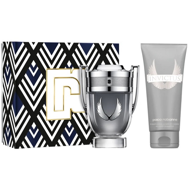 Paco Rabanne Invictus Platinum Apă de Parfum 50 ml + Gel de Duș 100 ml, Rabanne
