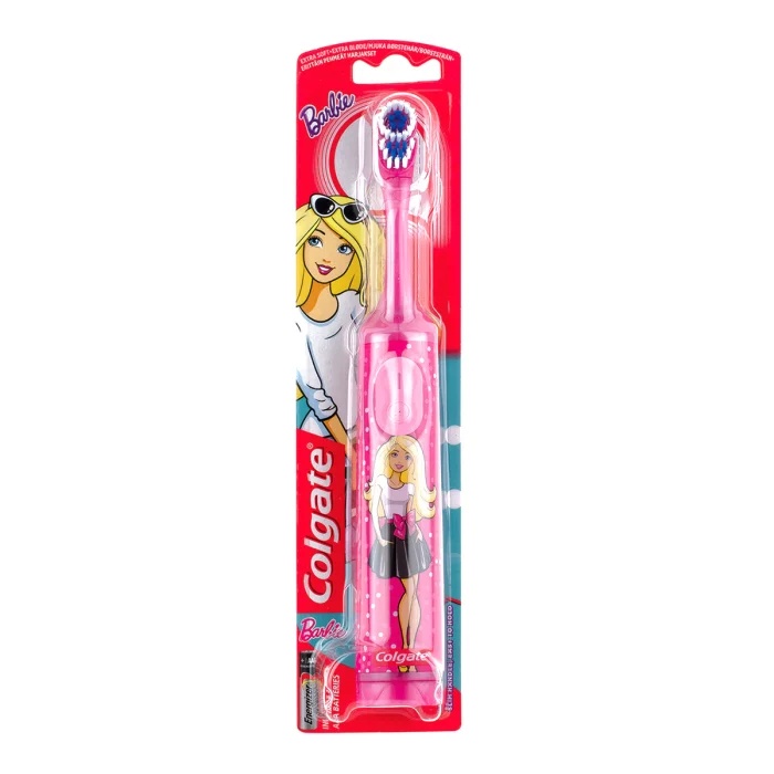 Periuta de dinți Electrică Extra Soft Barbie, Copii +3 ani, Colgate