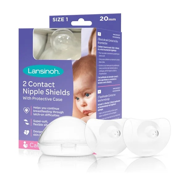 Protector mamelon 20mm, 2 bucati, 70193, Lansinoh