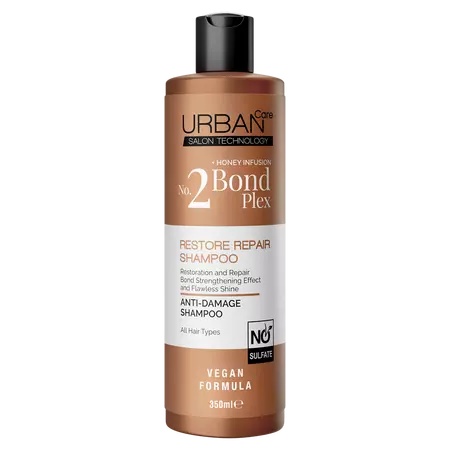 Sampon de reparare, Nr.2 Bond Plex, 350 ml, Urban Care