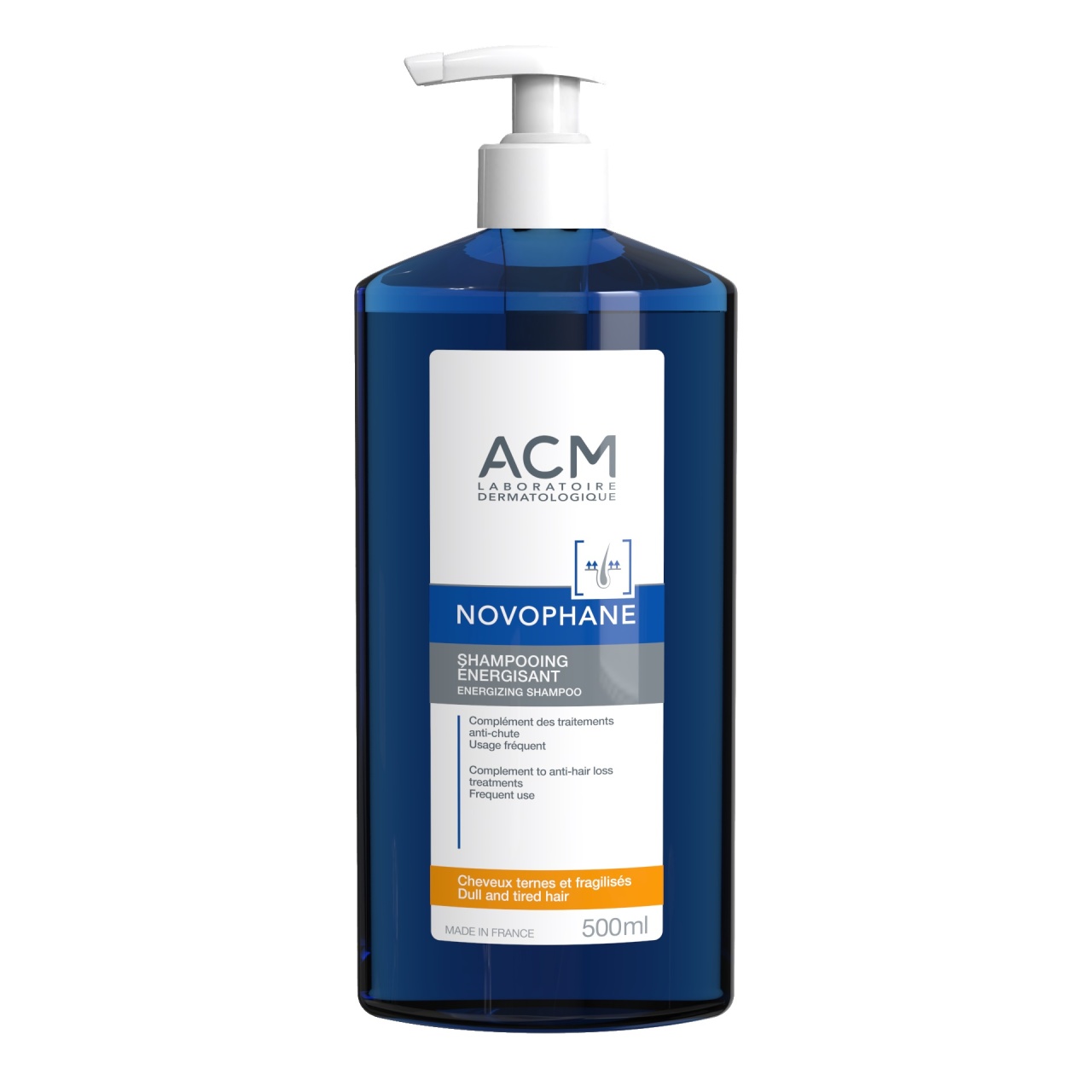 Sampon energizant Novophane, 500 ml, ACM