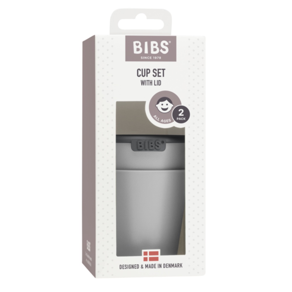 Set 2 pahare pentru bebe, Cloud, Bibs