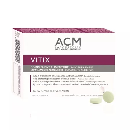 Supliment alimentar Vitix, 30 comprimate, Acm