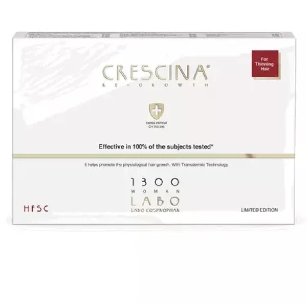 Tratament pentru femei Re-growth HFSC 1300 Crescina, 5 fiole, Labo