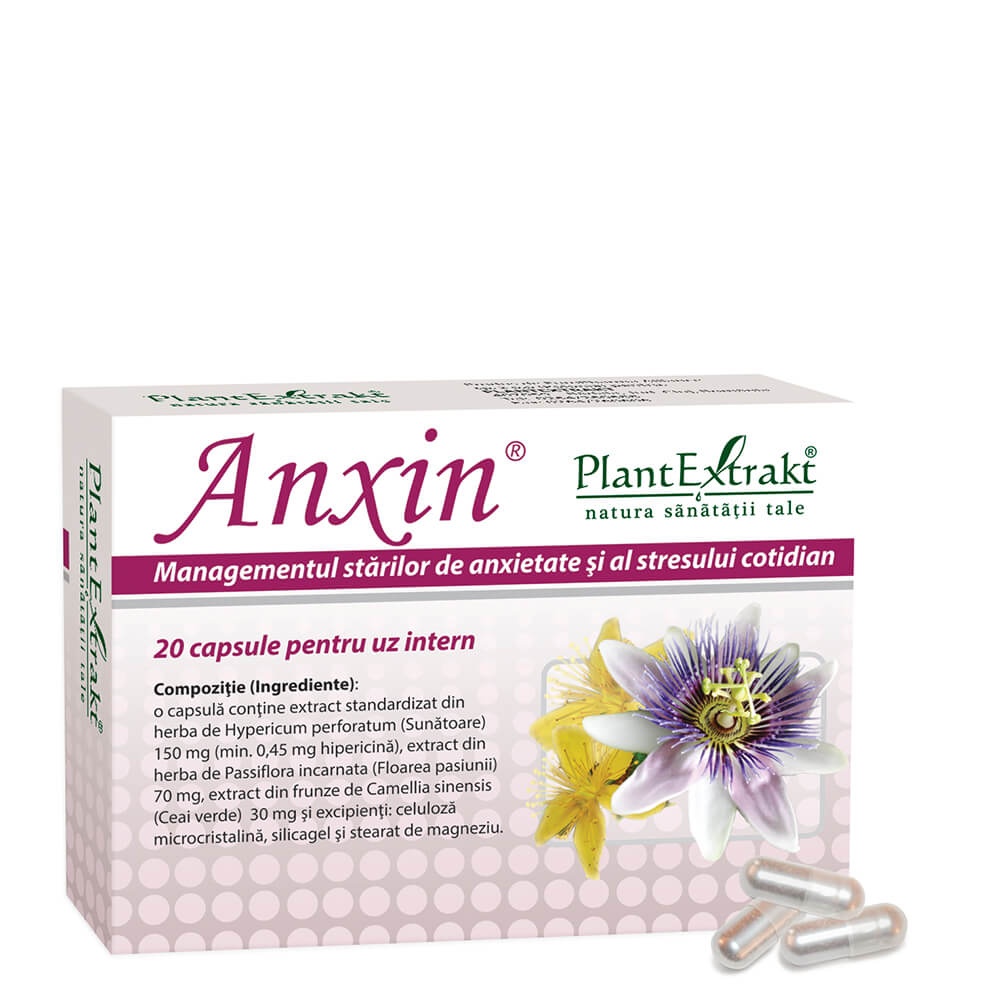 Anxin, 20 capsule, PlantExtrakt