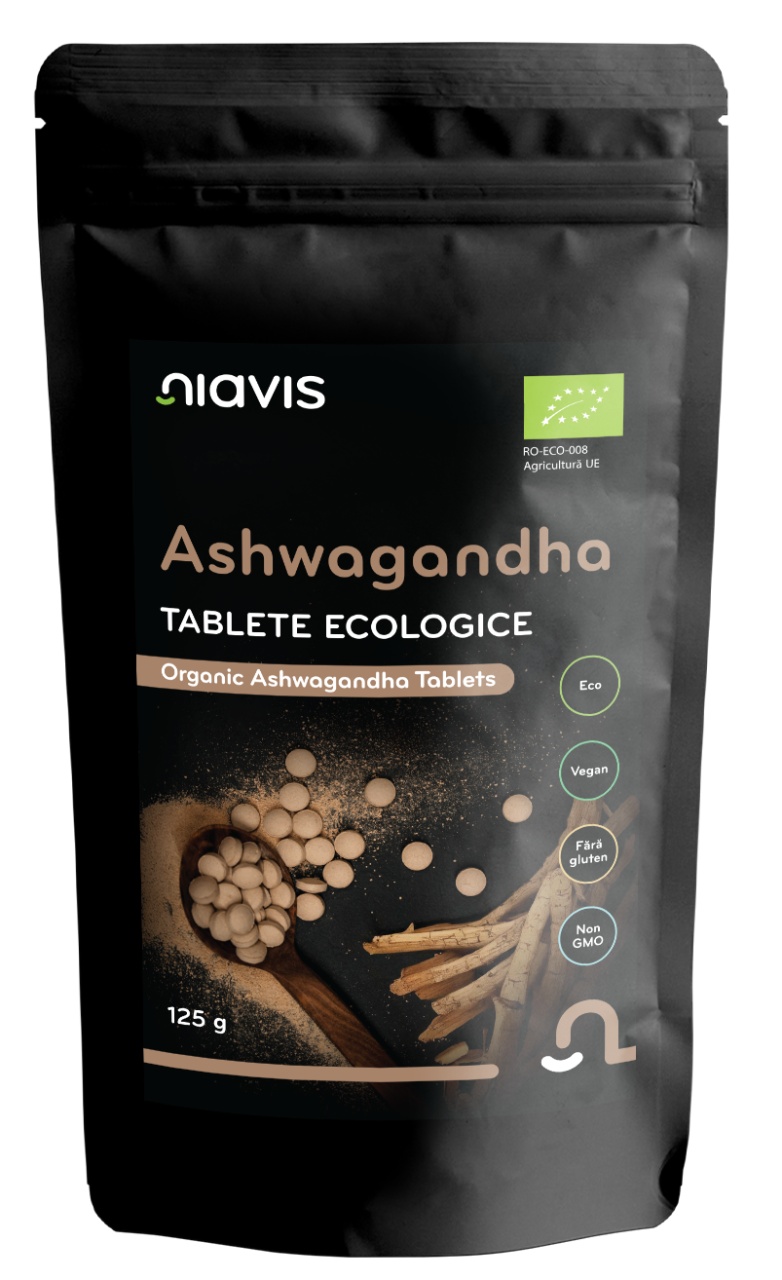 Ashwagandha Tablete Ecologice/BIO, 125 g, Niavis