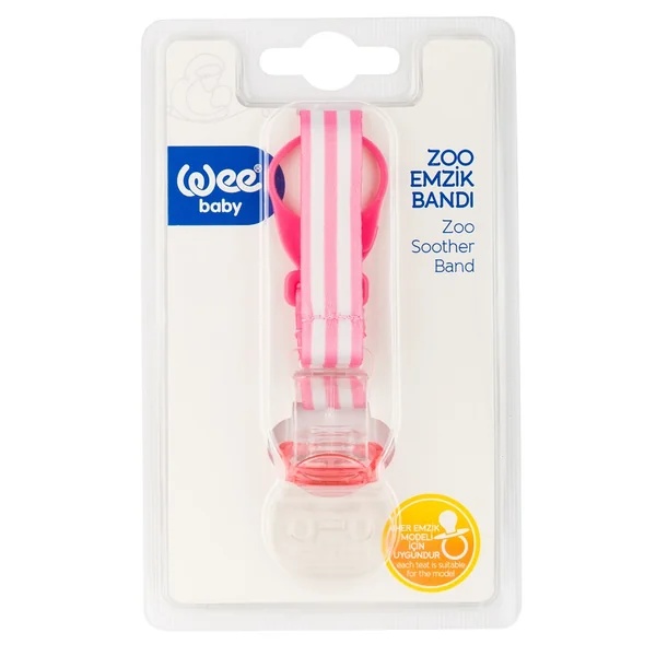 Clips pentru prinderea suzetei Zoo 913, 1 bucata, Wee Baby
