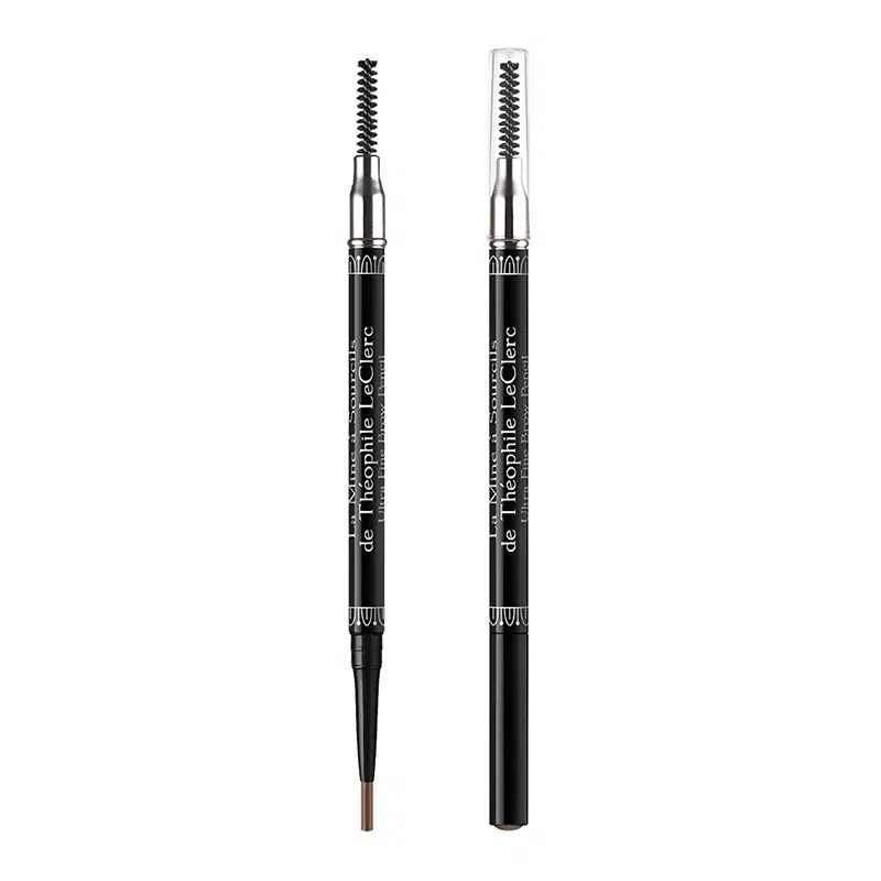 Creion retractabil pentru sprancene, 02 Chatain, 0.14 g, Theophile LeClerc