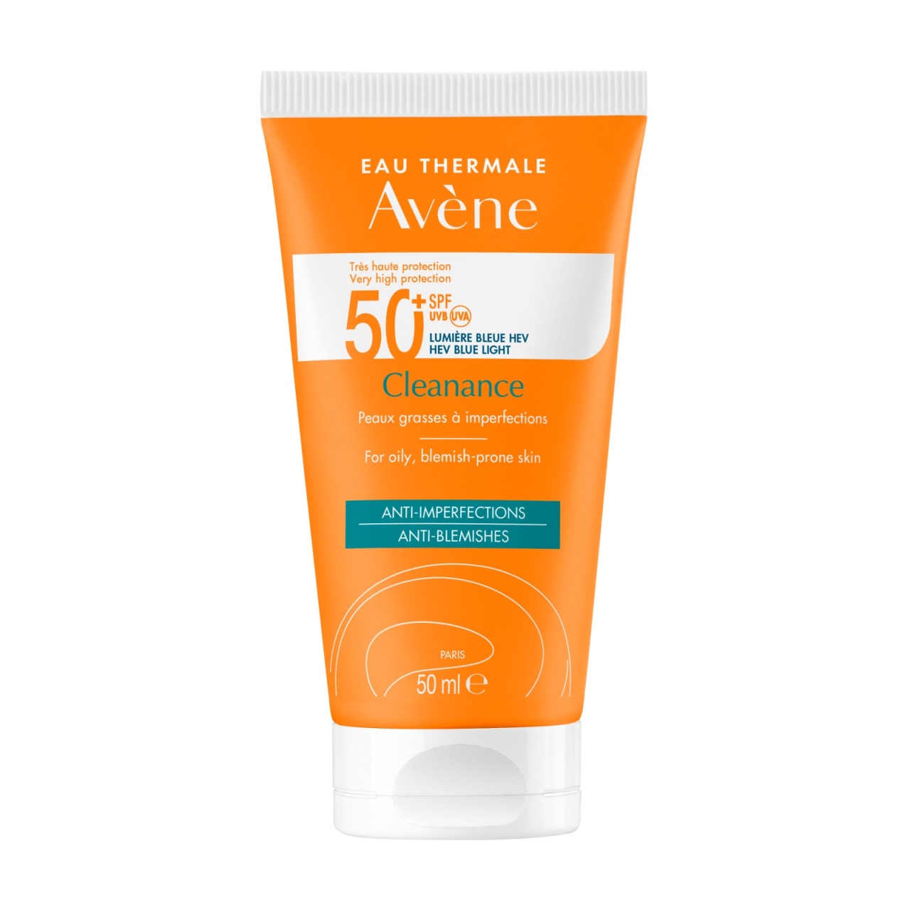 Crema cu protectie solara Triasorb Cleanance SPF50+, 50 ml, Avene