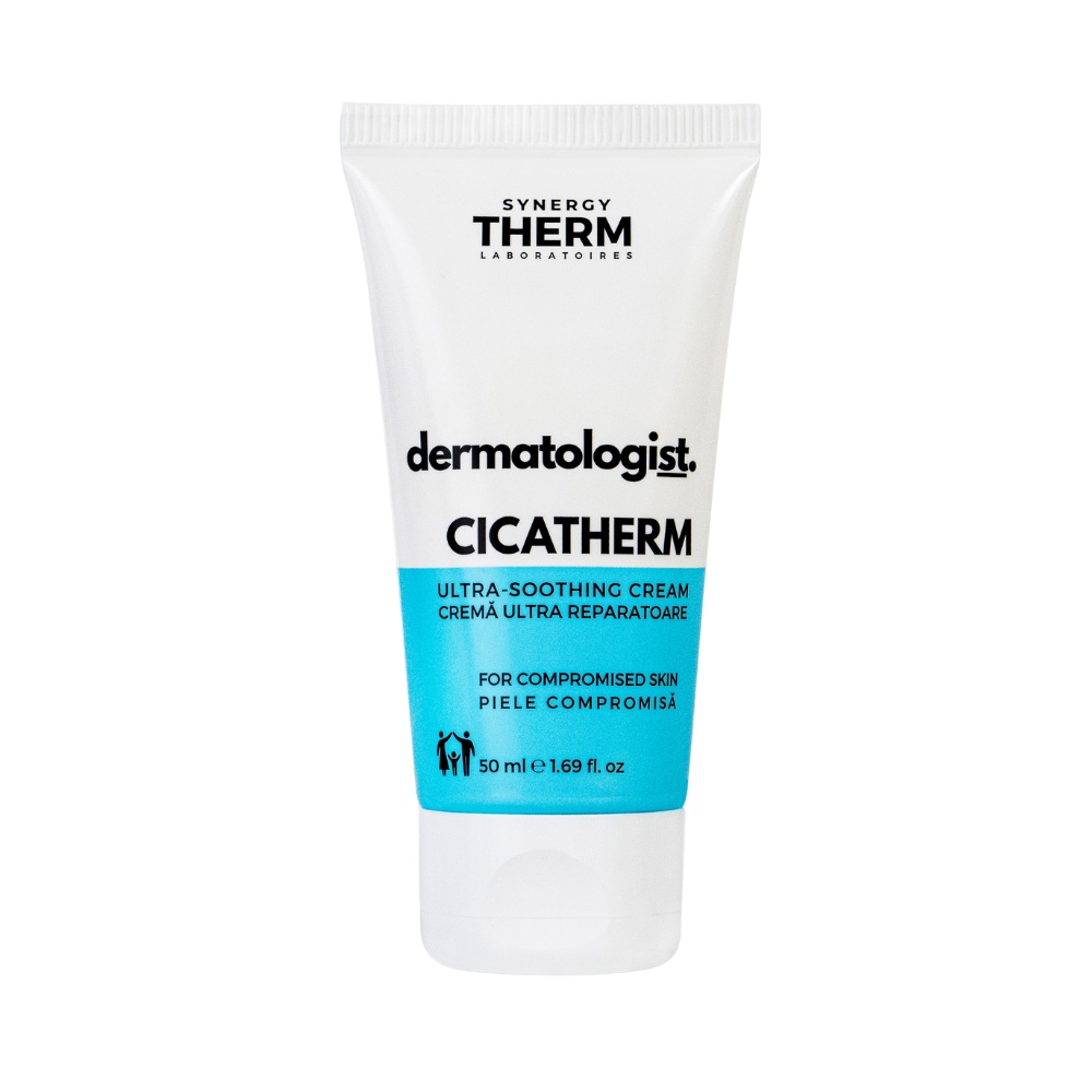 Crema de fata si corp reparatoare Cicatherm, 50 ml, Synergy Therm