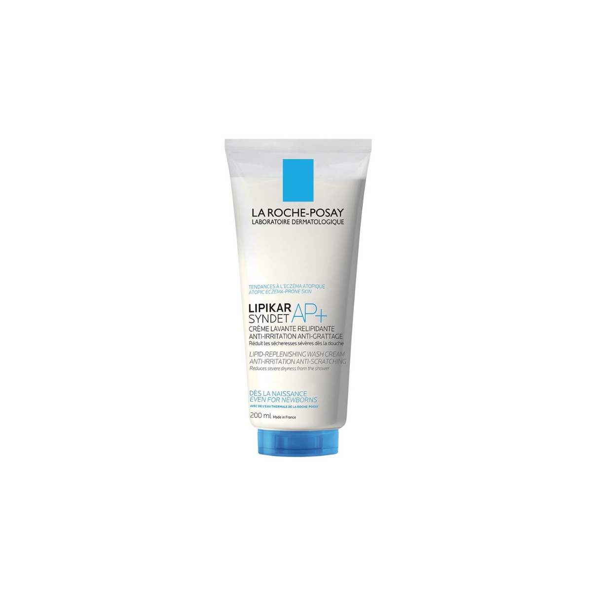Crema de spalare anti-iritatii pentru piele sensibila Lipikar Syndet AP+, 200 ml, La Roche-Posay