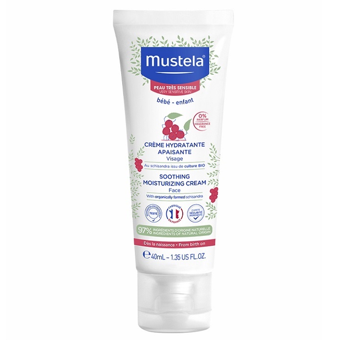 Crema hidratanta calmanta pentru piele sensibila, 40ml, Mustela
