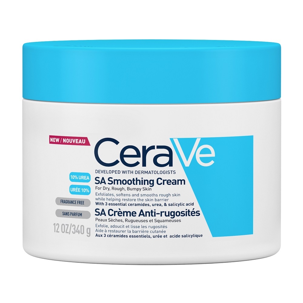 Crema hidratanta si exfolianta pentru corp piele uscata si aspra cu rugozitati, 340g, CeraVe