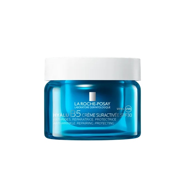 Cremă Supra-Activată cu Acid Hialuronic și SPF 30 Hyalu B5, 50 ml, La Roche-Posay