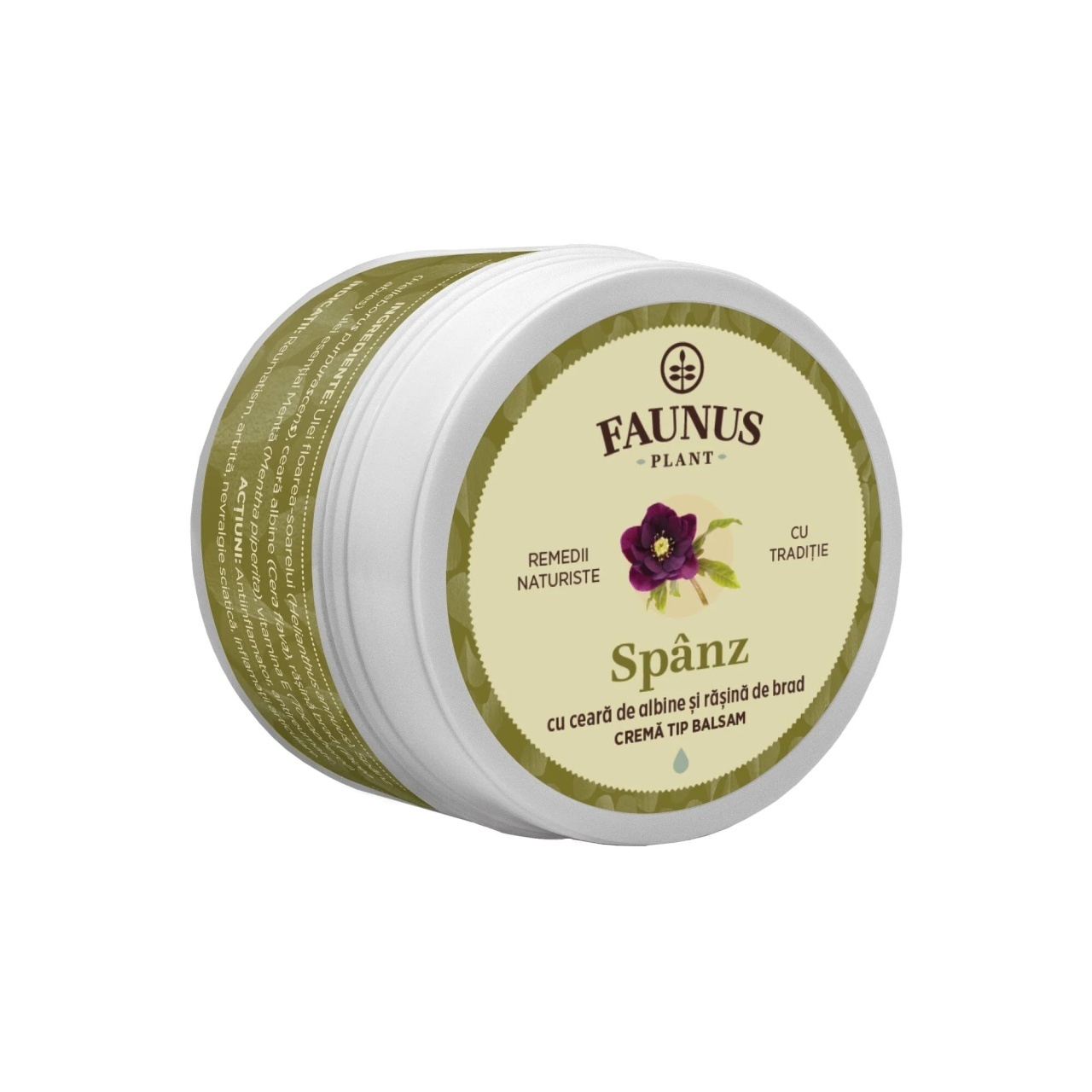 Cremă tip balsam Spânz, 50 ml, Faunus Plant