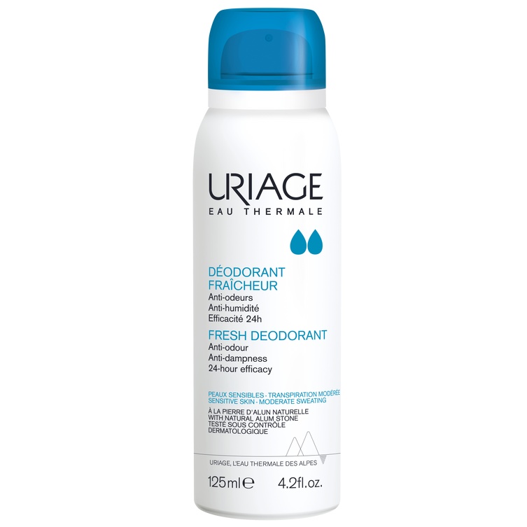 Deodorant Spray cu Piatra de Alaun, 125 ml, Uriage