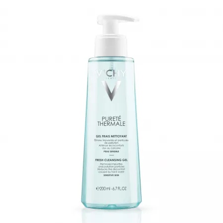 Gel de curatare cu efect de prospetime Purete Thermale, 200 ml, Vichy