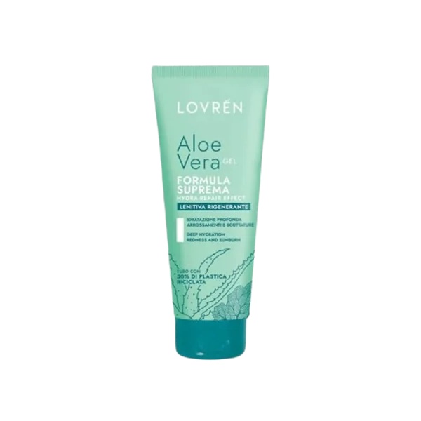 Gel hidratant dupa expunerea la soare Aloe Vera, 100ml, Lovren