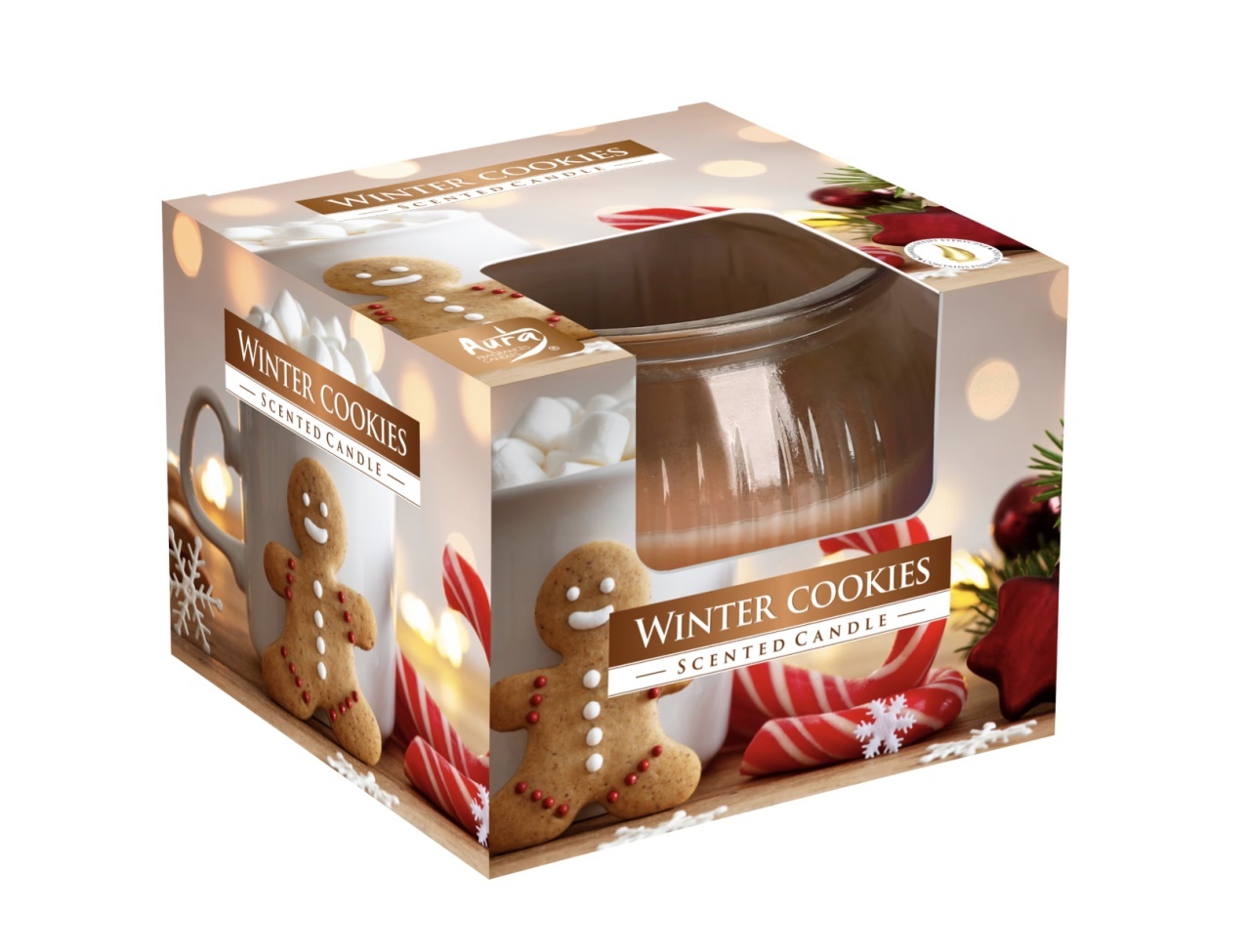 Lumanare Ornamentala Parfumata, Winter-Cookies
