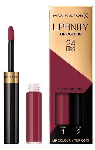 Ruj rezistent la transfer Lipfinity 108 Frivolous, Max Factor