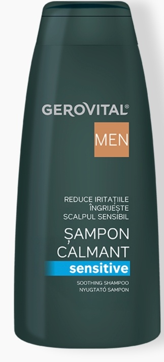 Sampon calmant sensitive Men, 400 ml, Gerovital