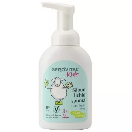 Sapun lichid spuma Fresh Energy, 300ml, 7560, Gerovital Kids