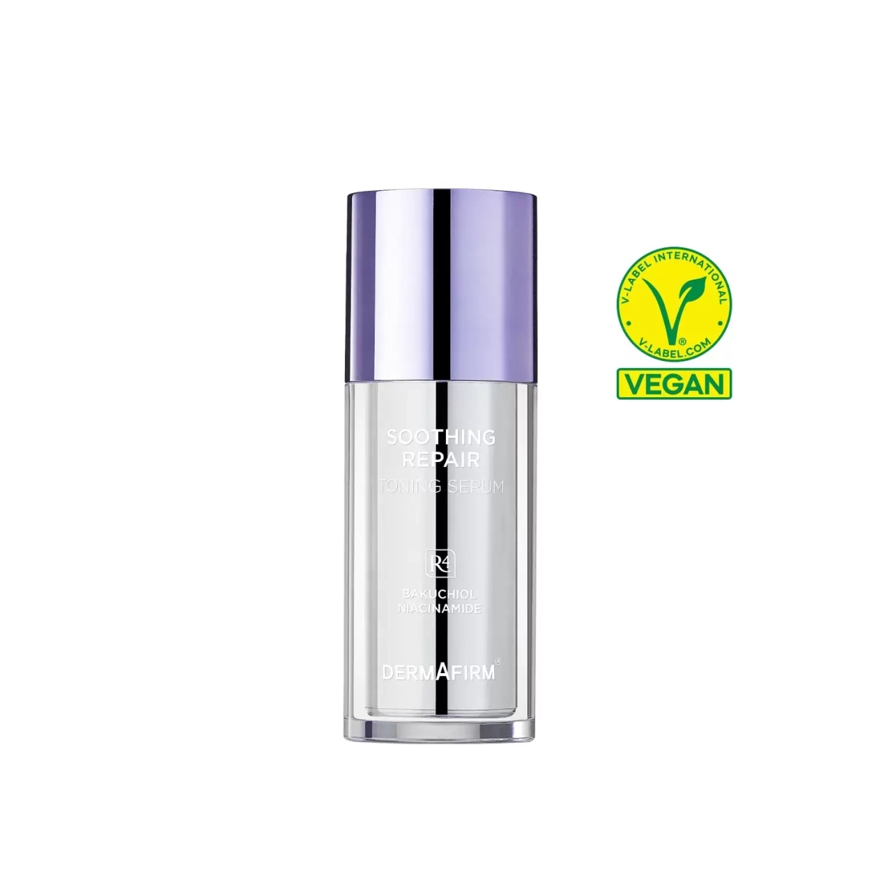 Serum cu niacinamide si bakuchiol, Soothing Repair Toning R4, 30ml, Dermafirm