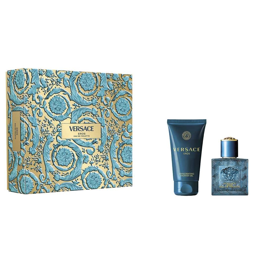 Set Eros Man Apa de toaleta 30 ml si gel de dus 50 ml, Versace