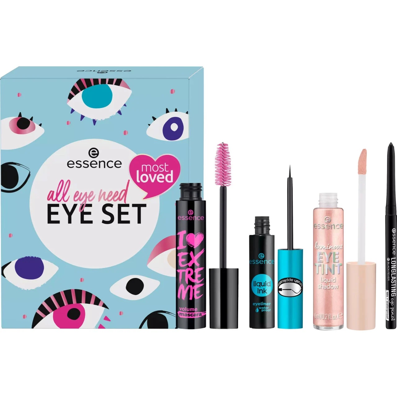 Set pentru machiajul ochilor All Eye Need, Essence