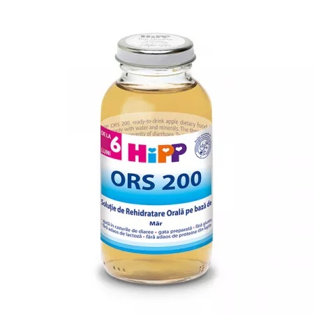 Solutie de rehidratare orala pe baza de mar ORS 200, 200 ml, Hipp