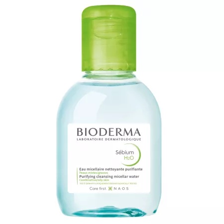 Solutie micelara ten mixt si gras H2O Sebium, 100 ml, Bioderma