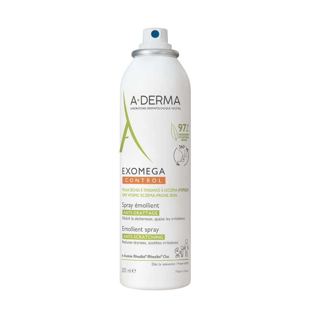 Spray emolient anti-prurit Exomega Control, 200ml, A-Derma