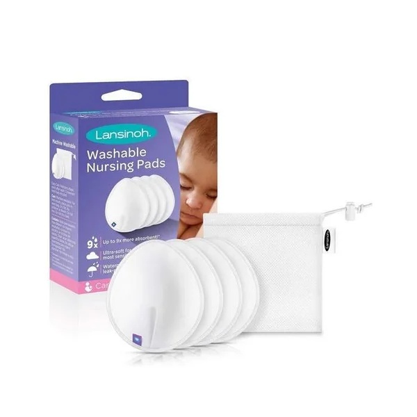 Tampoane pentru sani refolosibile, 4 bucati, Lansinoh