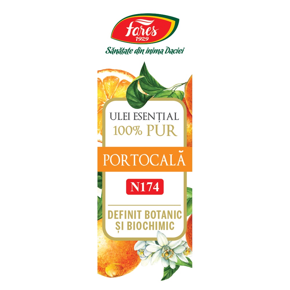 Ulei portocala N174, 10ml, Fares