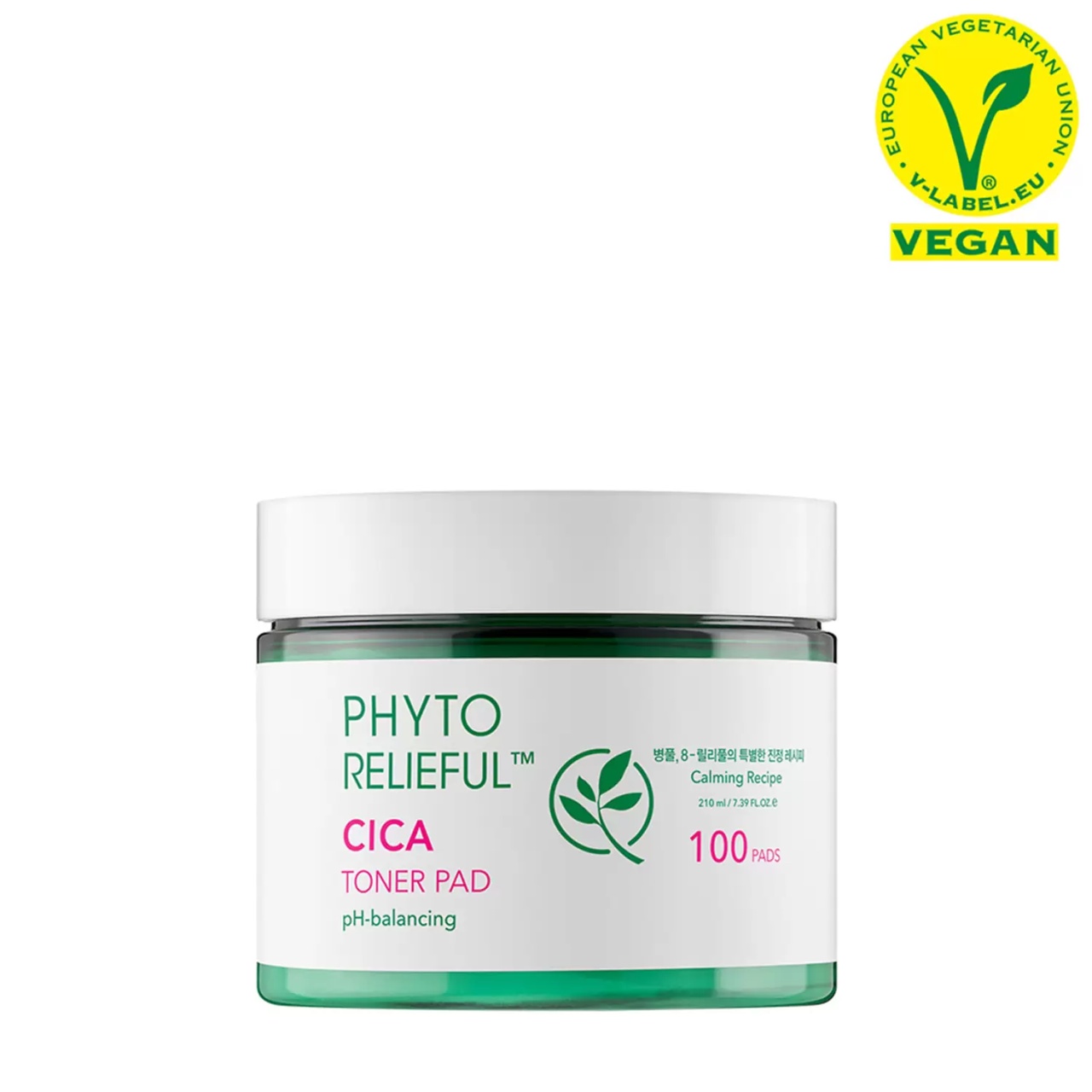 Dischete Cica Toner Pad Phyto Relieful, 100 bucati, Thank You Farmer