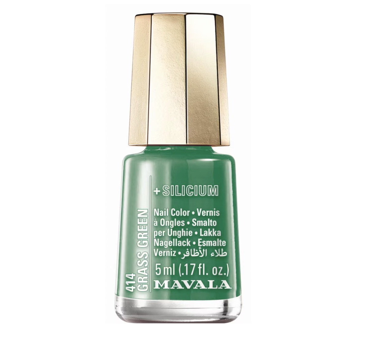 Lac de unghii Grass Green, 5 ml, Mavala