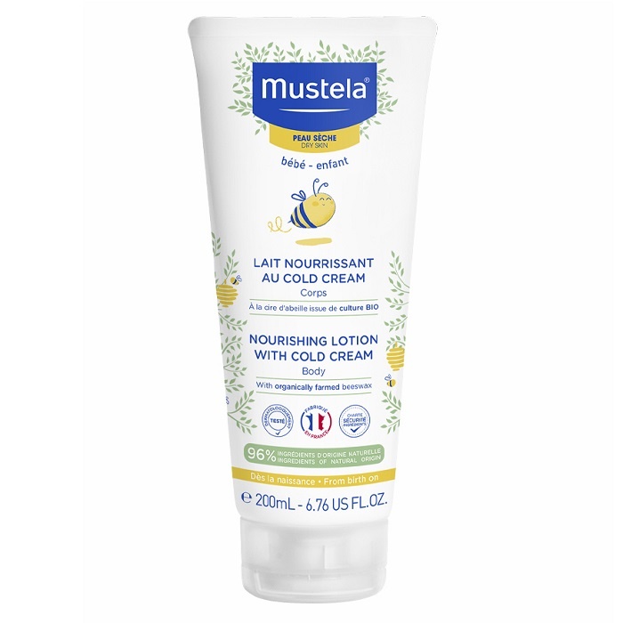 Lotiune nutritiva pentru corp cu cold cream, 200 ml, Mustela