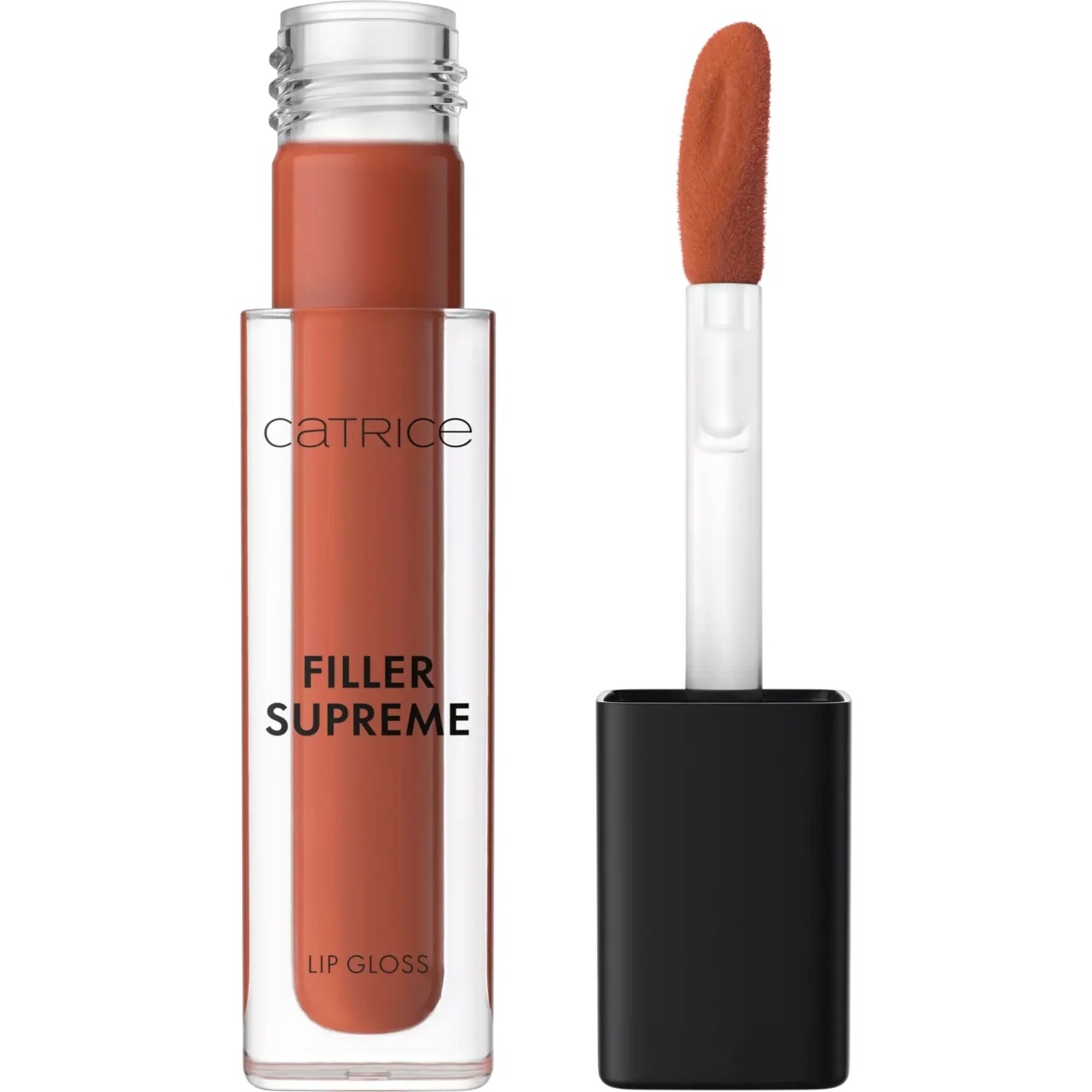 Luciu de buze Filler Supreme, 100 Cinnamon Glazed, 3 g, Catrice