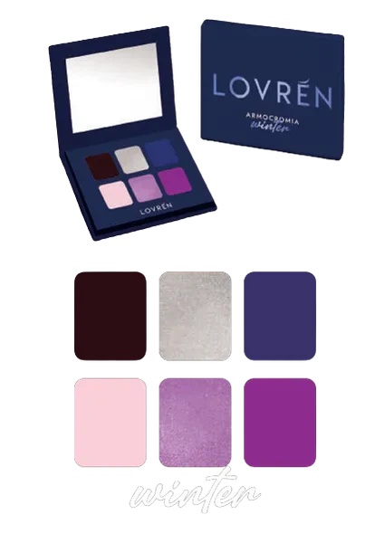 Paleta make-up Armocromia Winter, Lovren