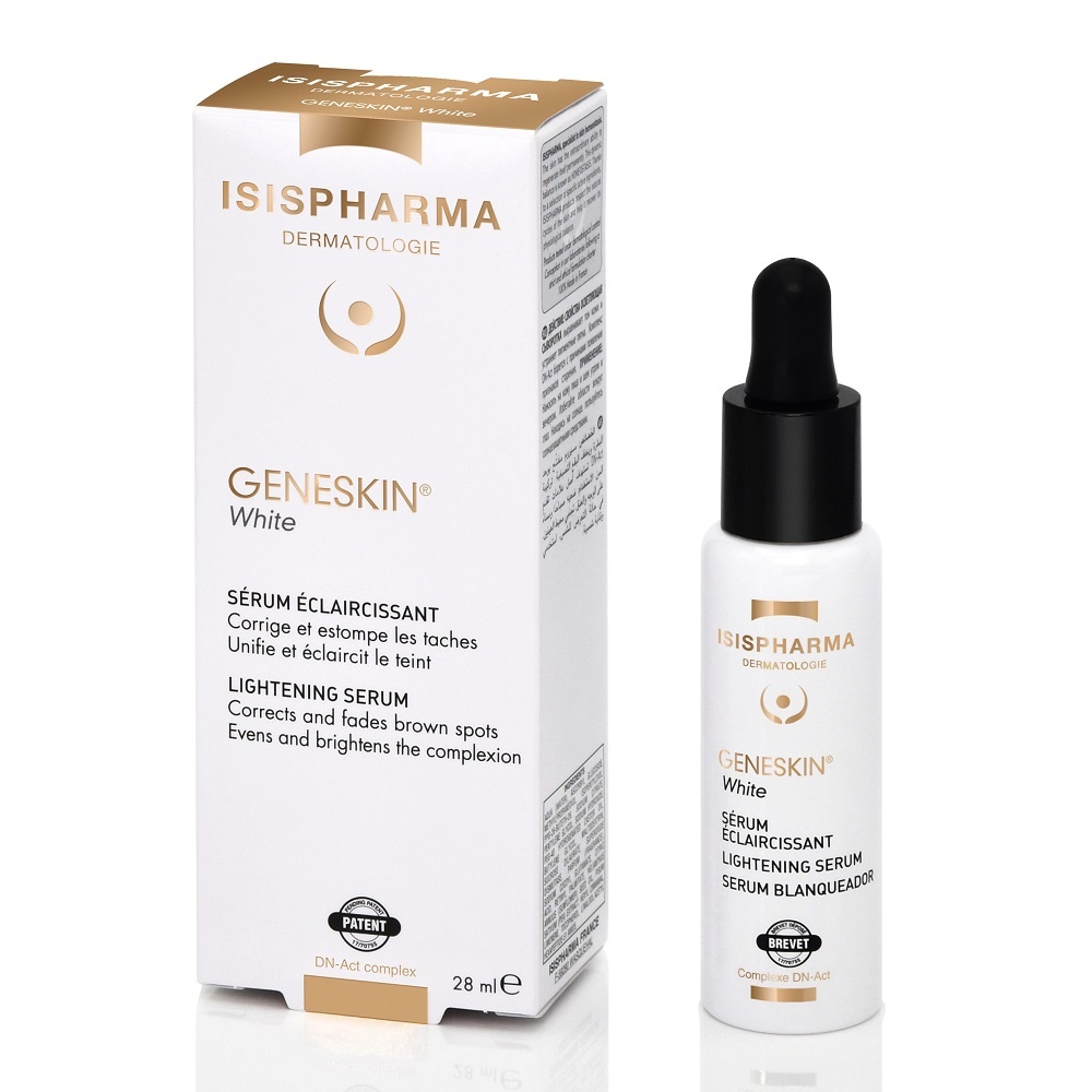 Ser depigmentant pentru luminozitatea pielii Geneskin White, 28ml, Isis Pharma