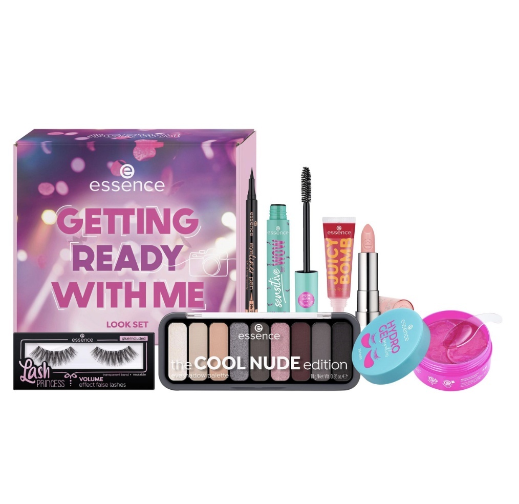 Set Getting ready with me look, Essence