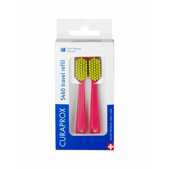 Set Travel Periuță Refill ASS, Curaprox