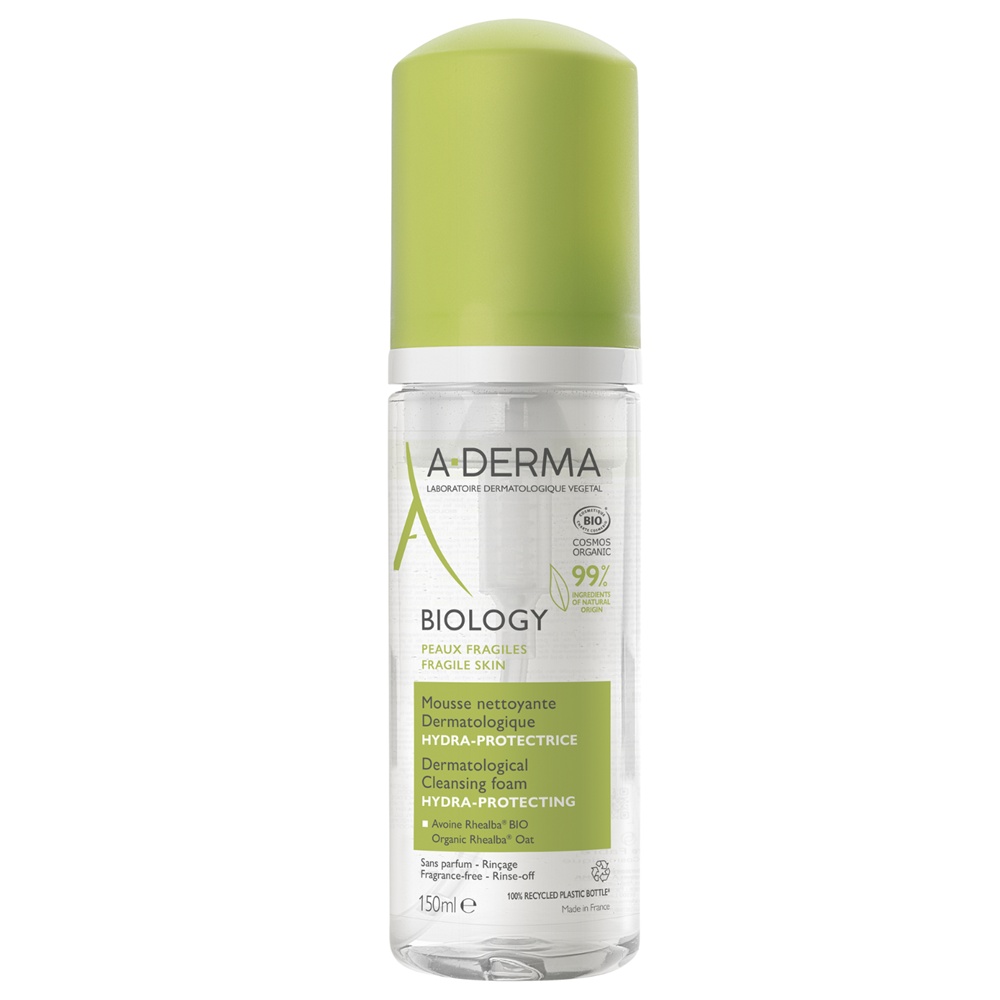 Spuma de curatare hidra-protectoare Biology, 150ml, A-Derma
