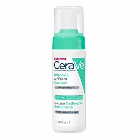 Spumă de curățare reechilibrantă pentru ten normal și mixt, 148 ml, CeraVe