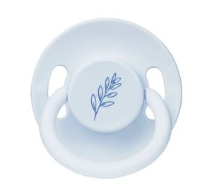 Suzeta din cauciuc natural 100% (latex) rotundă nr. 1, cod 698, Wee Baby
