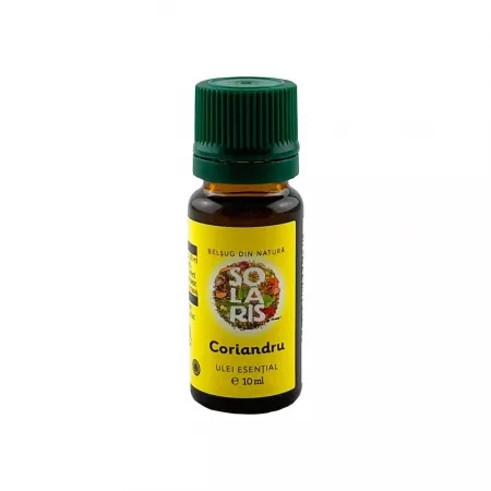 Ulei esential de Coriandru, 10ml, Solaris