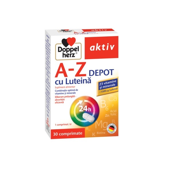 A-Z Depot cu Luteina, 30 comprimate, Doppelherz