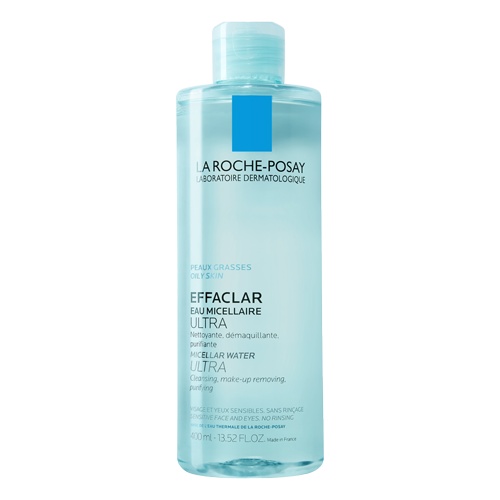 Apa micelara pentru pielea grasa cu tendinta acneica Effaclar Ultra, 400 ml, La Roche-Posay