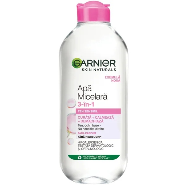Apa micelara pentru ten sensibil, 400 ml, Garnier